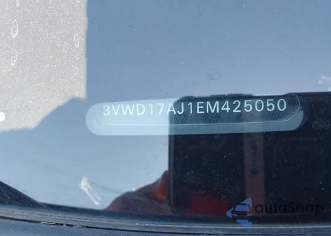 2014 Volkswagen Jetta 1.8T Se from USA, damaged, VIN 3VWD17AJ1EM425050